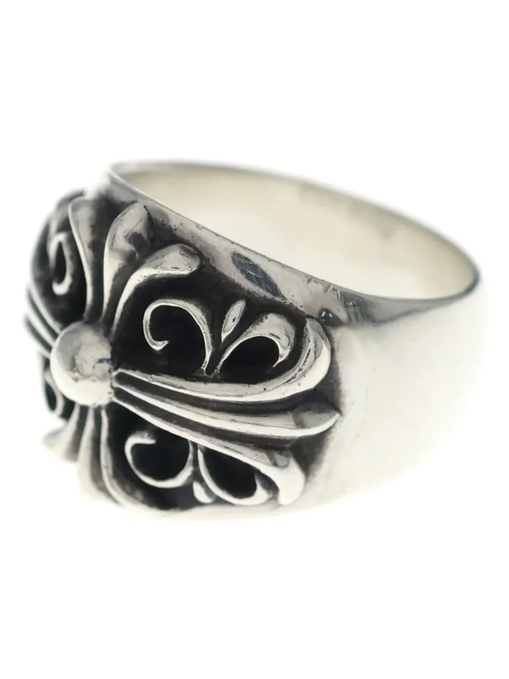 Chrome Hearts Keeper Ring Silver
